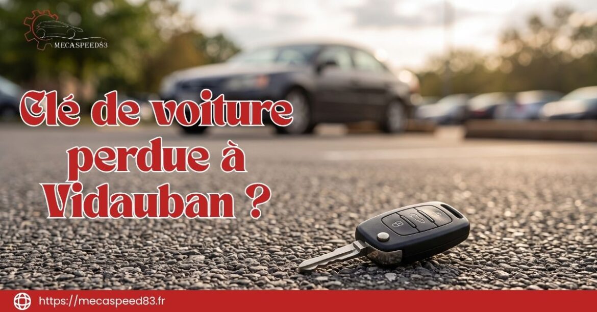 Clé de voiture perdue à Vidauban - solution rapide et professionnelle
