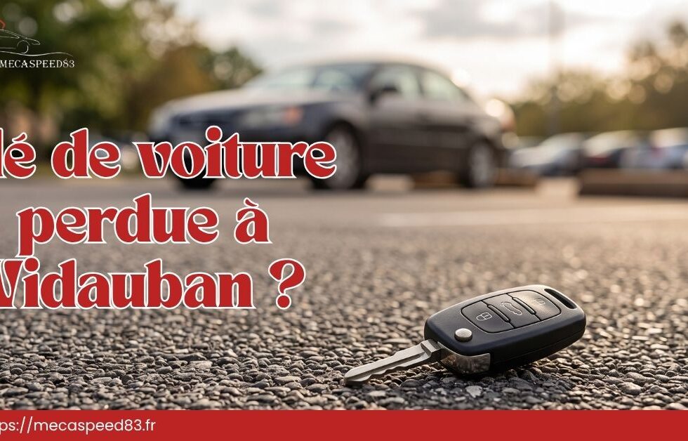 Clé de voiture perdue à Vidauban - solution rapide et professionnelle